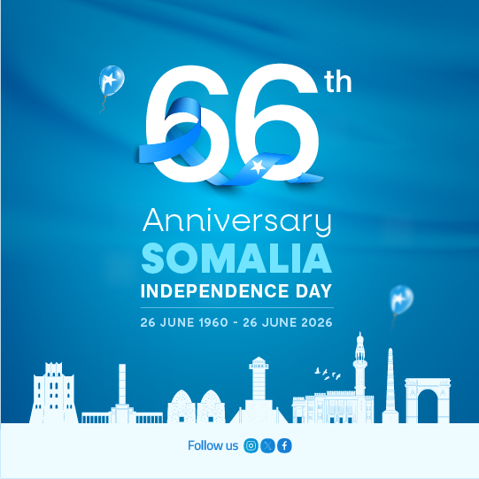 26 June Somalia Independence Day 66