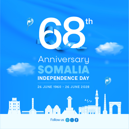 26 June Somalia Independence Day 68