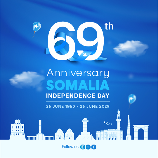 26 June Somalia Independence Day 69