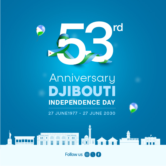 27 June Djibouti Independence Day 53