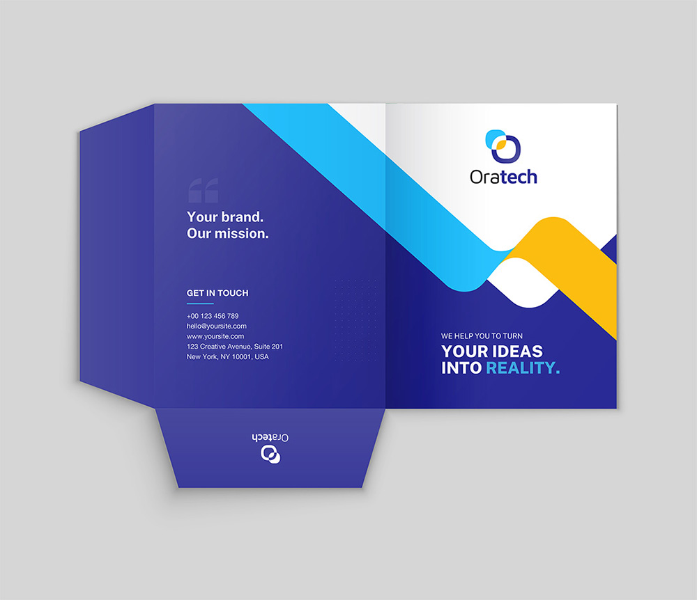 Presentation Folder Template 101