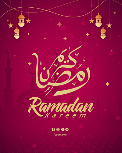 Ramadan Social Media Poster